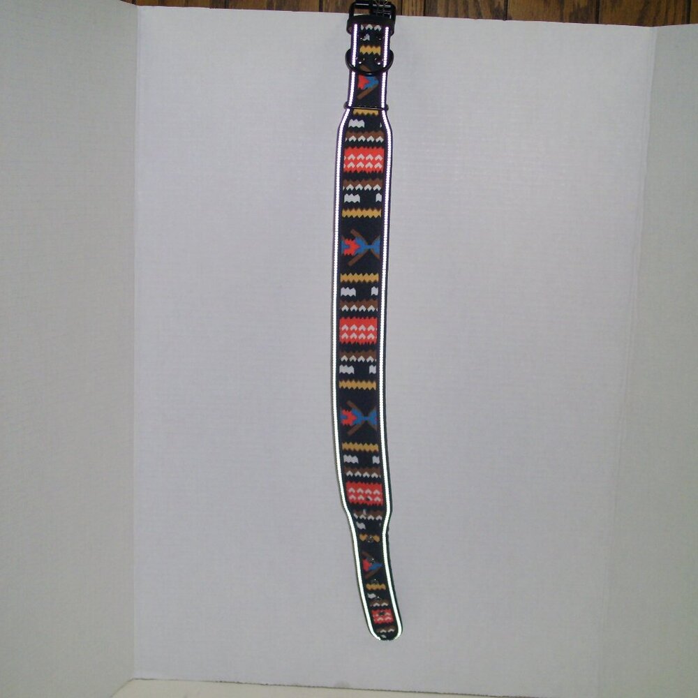 Geo Native Tribal Design Big Dog Collar